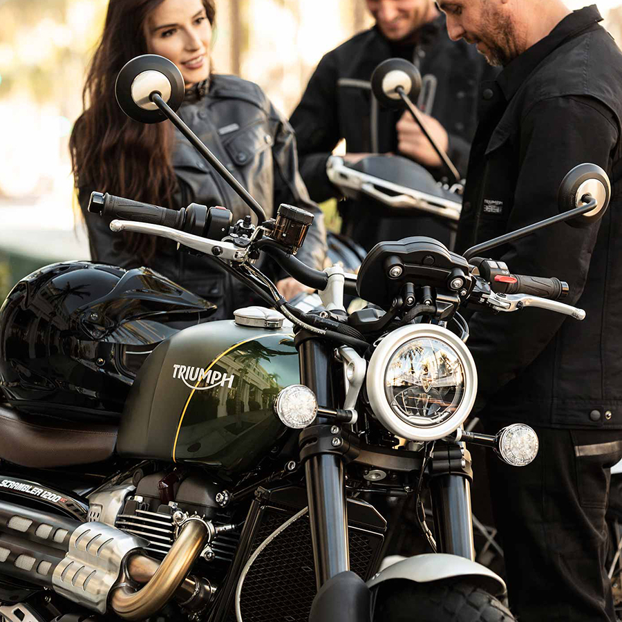 Xe Môtô Triumph Scrambler 1200 XC Xanh Rêu - Nhám