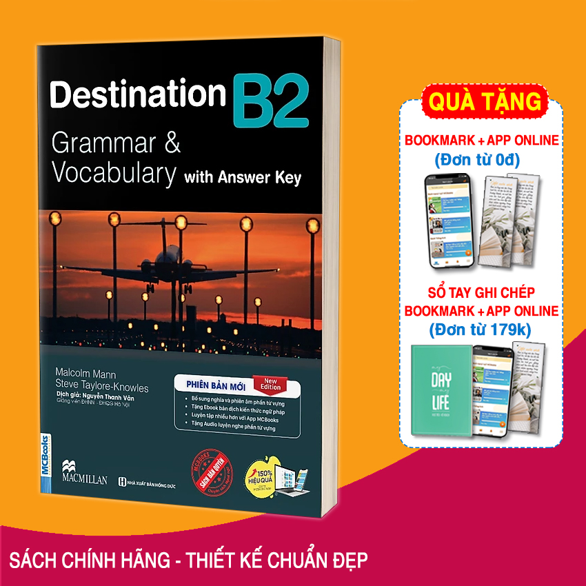 Destination B2 Grammar And Vocabulary Kem Đap An Tặng Audio Và Bài Tập Thực Hành Mcbooks
