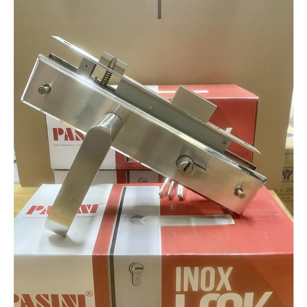 (Pasini) Khoá tay gạt INOX304 dày 1.5mm dùng cho cưa nhôm, sắt, gỗ