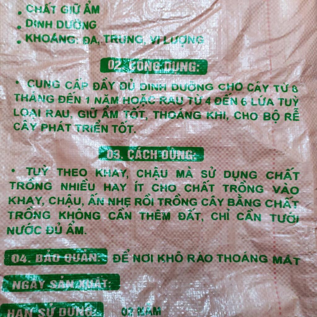 Đất sạch Chibas Thủy Cam chuyên trồng rau, hoa, cây cảnh