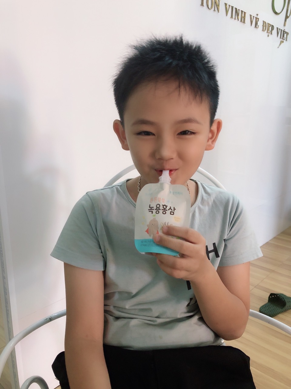 Tăng Sức Đề Kháng Cho Trẻ Em - Nước Uống Hồng Sâm Chunho Nhung Hươu Trái Cây Chunho - Solife