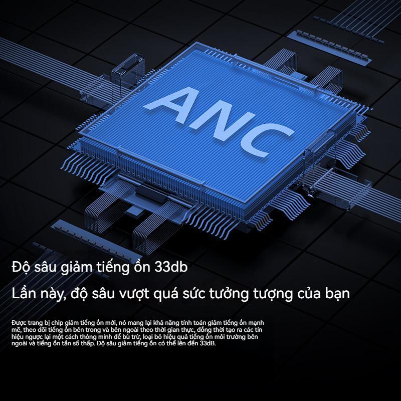 Tai nghe Bluetooth không dây ANC Chống ồn chủ động Thể thao Chất lượng cao