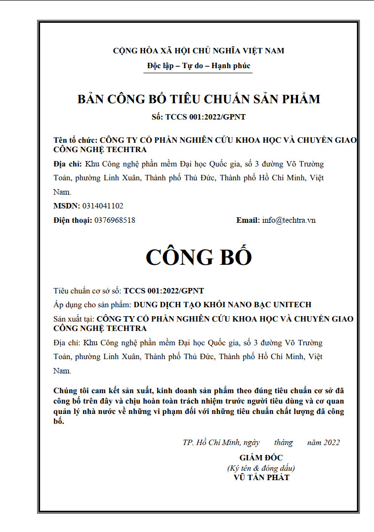 NANO BẠC DIỆT KHUẨN CHUYÊN DỤNG CHO MÁY TẠO KHÓI BLAKE - Khử mùi ô tô, nhà cửa, nội thất