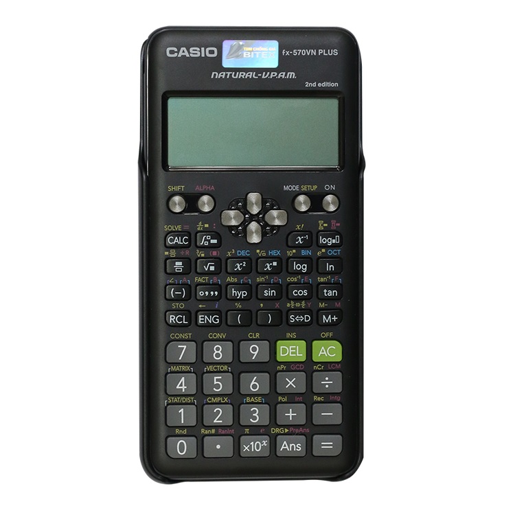 Máy tính Casio FX-570VN PLUS, Bảo hành 7 năm - Hàng chính hãng Bitex