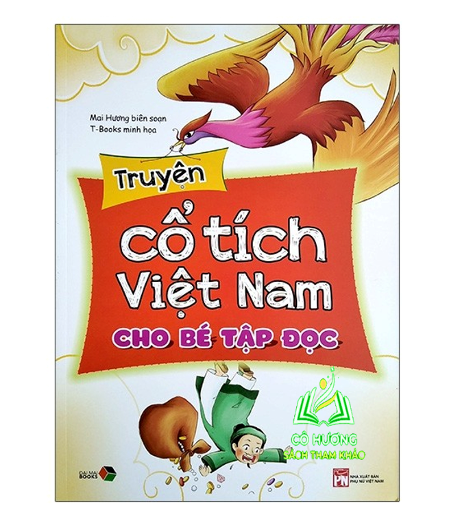 Sách - Truyện cổ tích việt nam cho bé tập đọc ( Tranh màu ) Từ 0 - 6 tuổi - MC