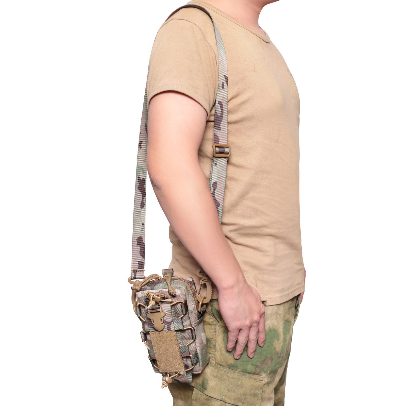 With Shoulder Strap Waist Bag Pouch Organizer for Travel Hiking