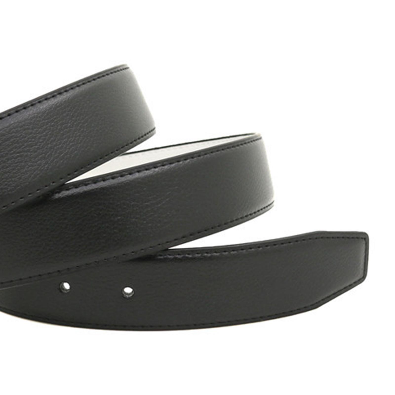 Belt without Buckle Replacement Belt Strap Waistband Adjustable Ratchet Belt Waist Belt Western Belt PU Leather Belt for Halloween Men Women