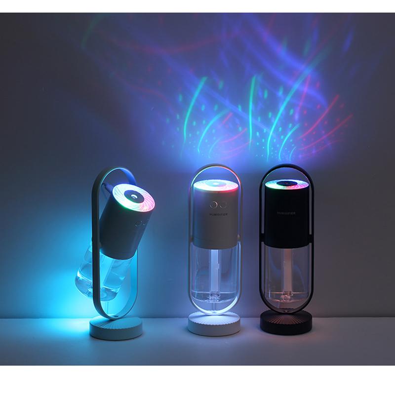 200Ml USB Máy Tạo Độ Ẩm Không Khí Magic Bóng Đèn Chiếu Sáng Ban Đêm Siêu Âm Thanh Nhà Máy Tạo Độ Ẩm Phun Sương Làm Văn Phòng Mini Để Bàn Máy Lọc Không Khí Phun Sương Tạo Ẩm Hình Ếch Con