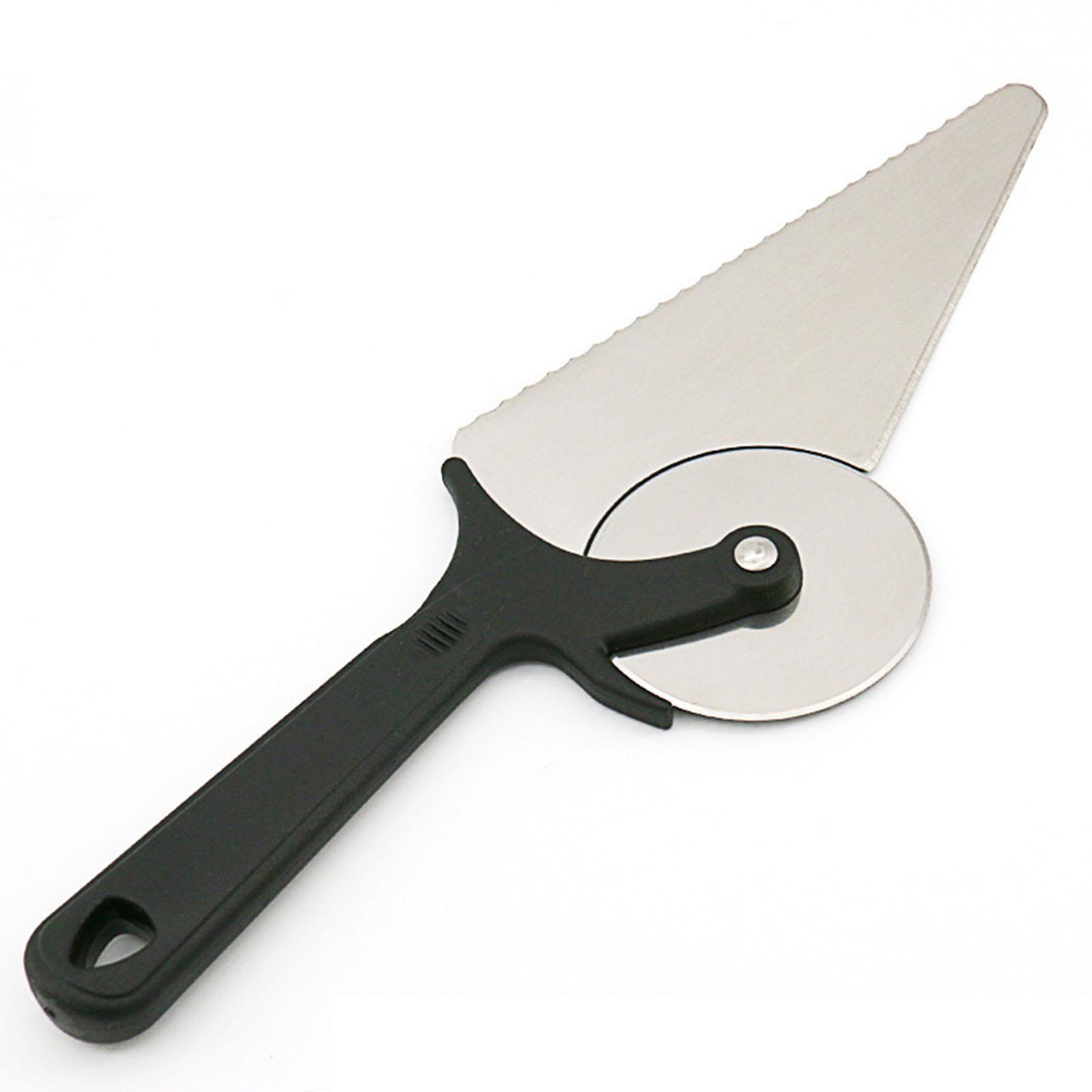 Pizza Cutter Kitchen Gadget Baking Accessories Pie Slice Slicer Server
