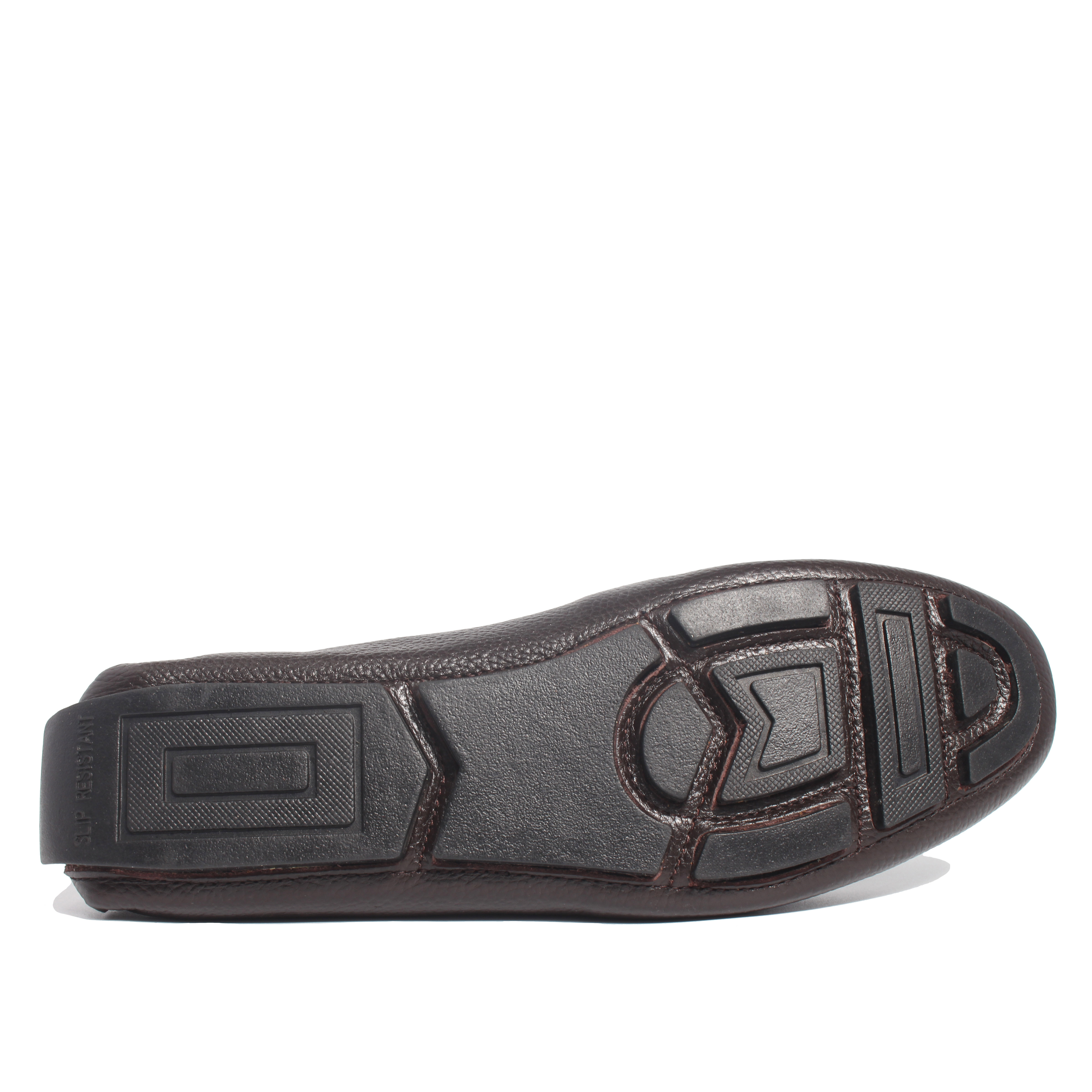 Giày MICHILUX Da Bò Thật Chính Hãng Horse Bit Moccasin CIEHM Màu Nâu Sẫm