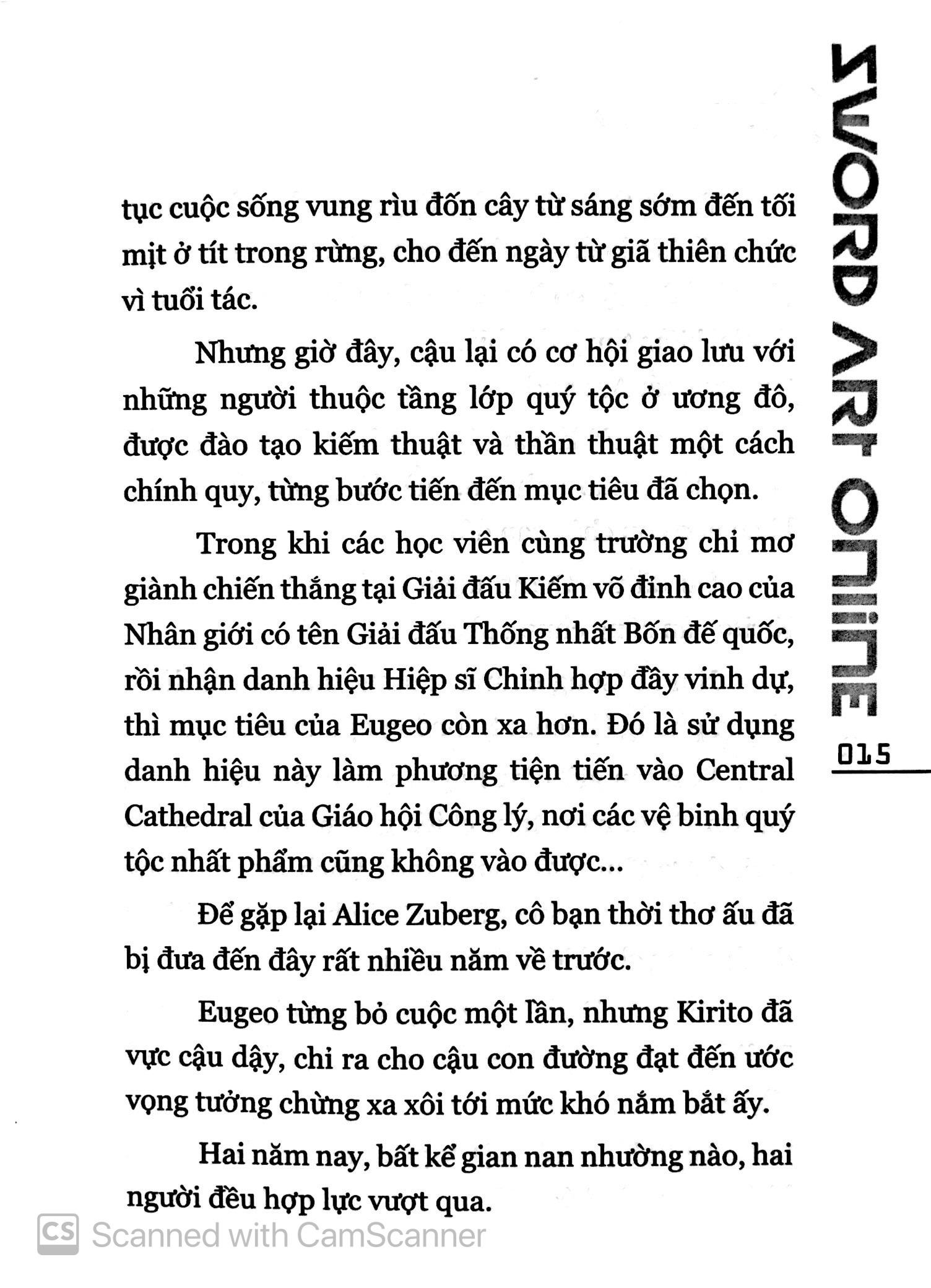 Sách Sword Art Online 011