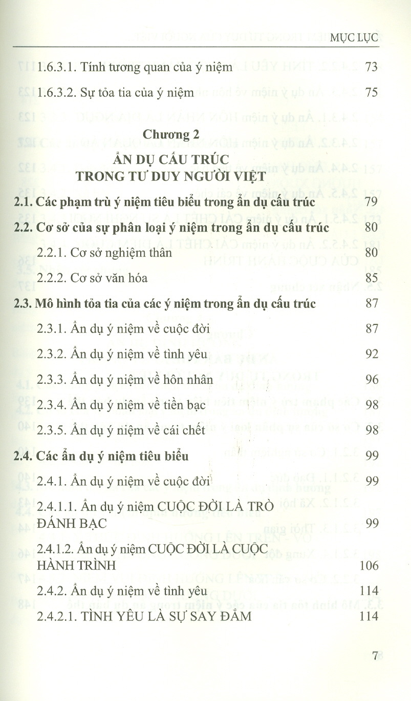 Ẩn Dụ Ý Niệm Trong Tư Duy Của Người Việt (Khảo Sát Trên Tư Liệu Ngôn Ngữ Đời Thường Của Người Việt Ở Một Số Tỉnh Đồng Bằng Bắc Bộ)