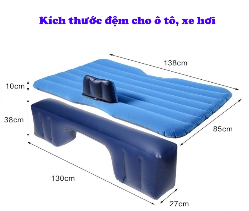 Đệm Giường Hơi Ô Tô Cao Cấp, Đệm Hơi Xe Hơi Amalife