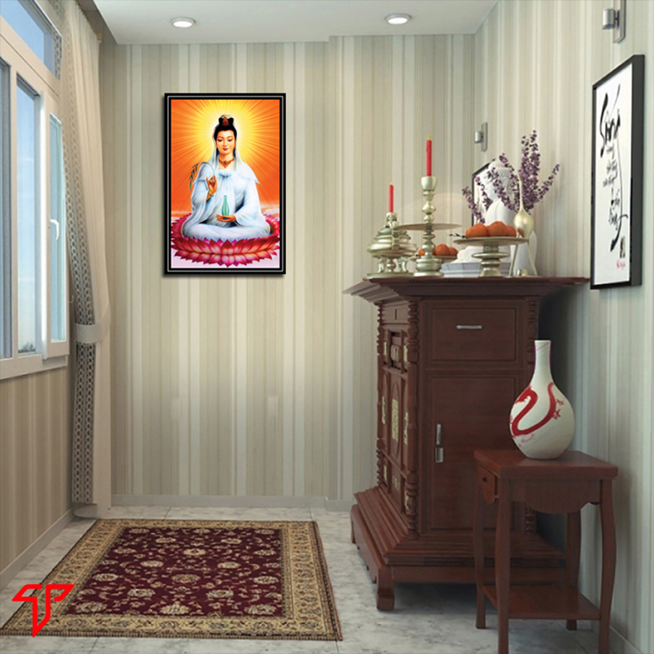 Tranh Phật Giáo Quan Thế Âm Bồ Tát 2316