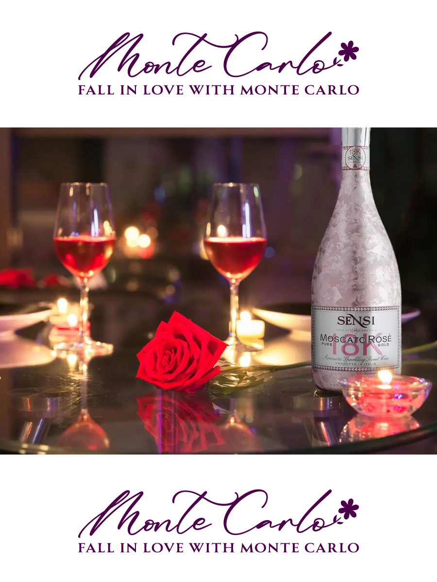 Vang Sủi Hồng Sensi 18K Prosecco Rose Rượu Vang Ý Sủi Hồng Nhập Khẩu Chính Hãng Fall In Love With MonteCarlo