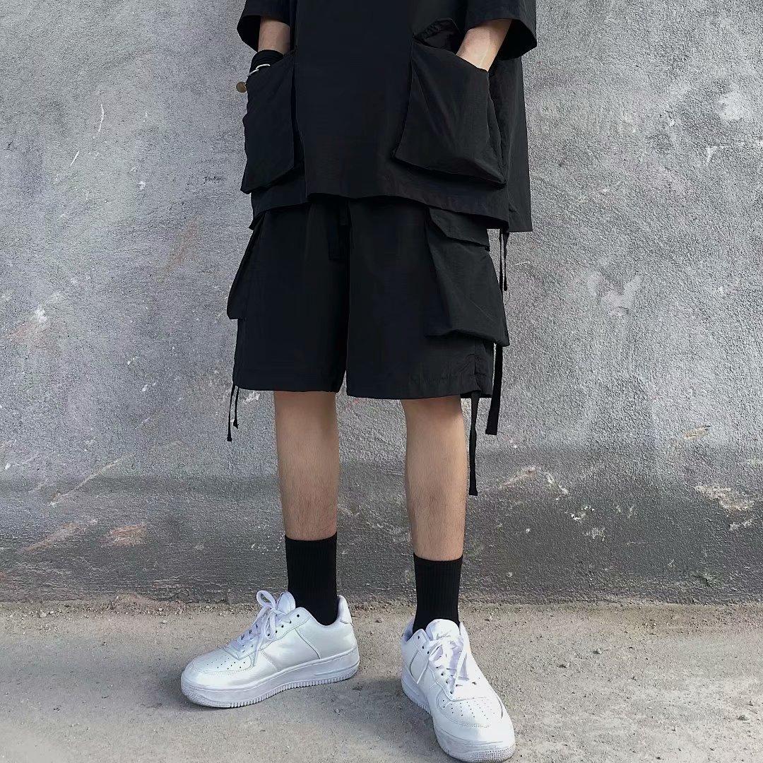 Set Áo Hoodie Và Quần Short Thời Trang Phong Cách Năng Động Cho Nam