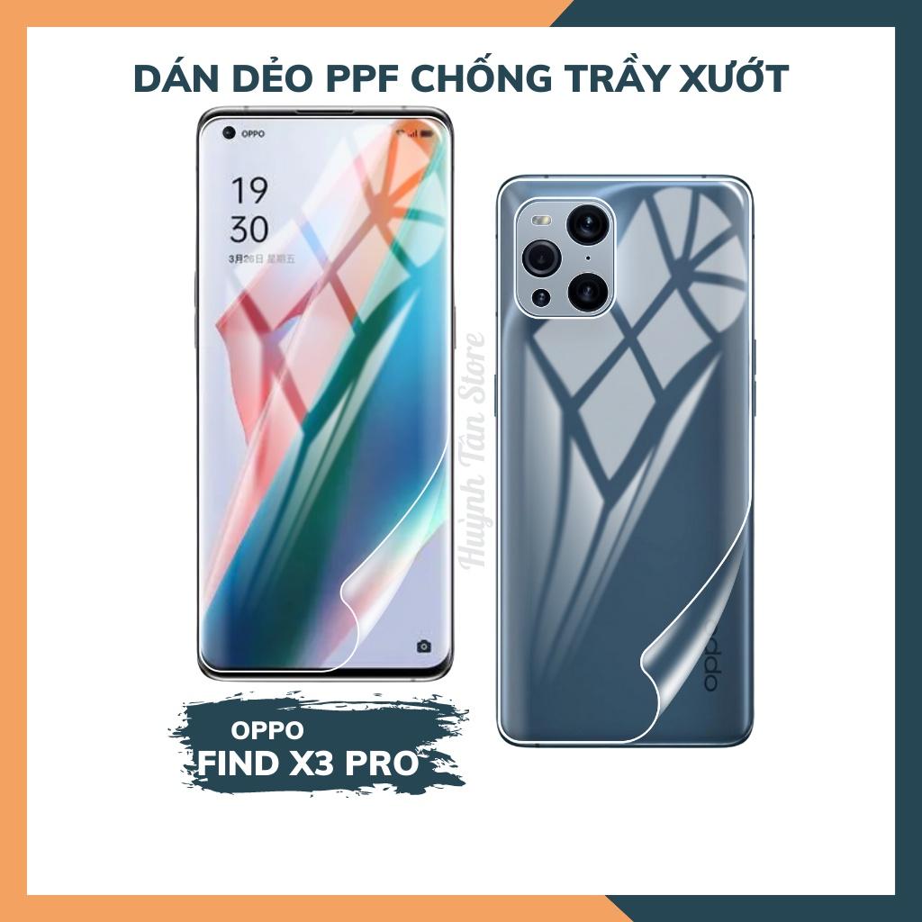 Dán dẻo PPF Find X3 , X3 Pro 5G trong suốt hoặc nhám , chống trầy xướt, giữ nguyên vẻ đẹp ban đầu