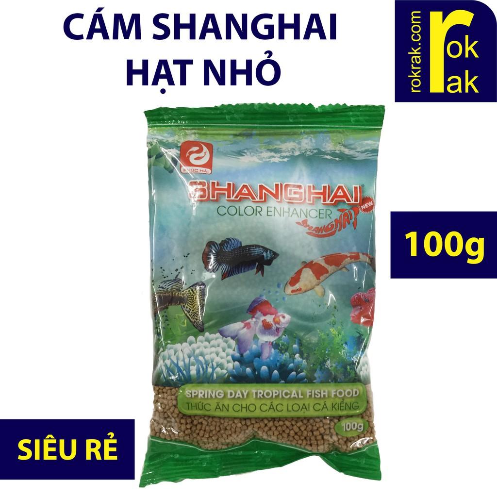 Cám cá Shanghai / ORIO thức ăn cho cá lên màu 100g hạt nhỏ