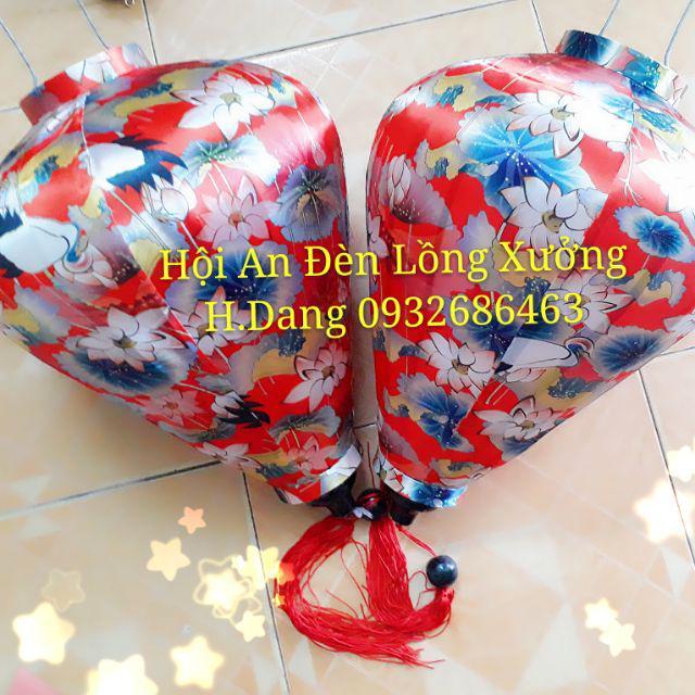 Đèn lồng Hội an DÁNG TỎI hoa vănGIÁ XƯỞNG size30cm,35cm,45cm họa tiết hoa văn chống nước tốt, giá rẻ