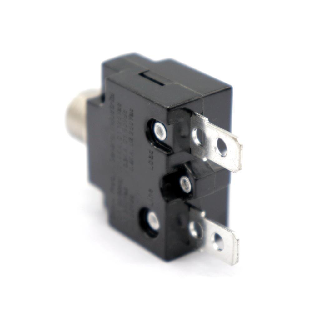 5Amp Manual Reset Thermal Circuit Breaker Overload Switch with Black Cap