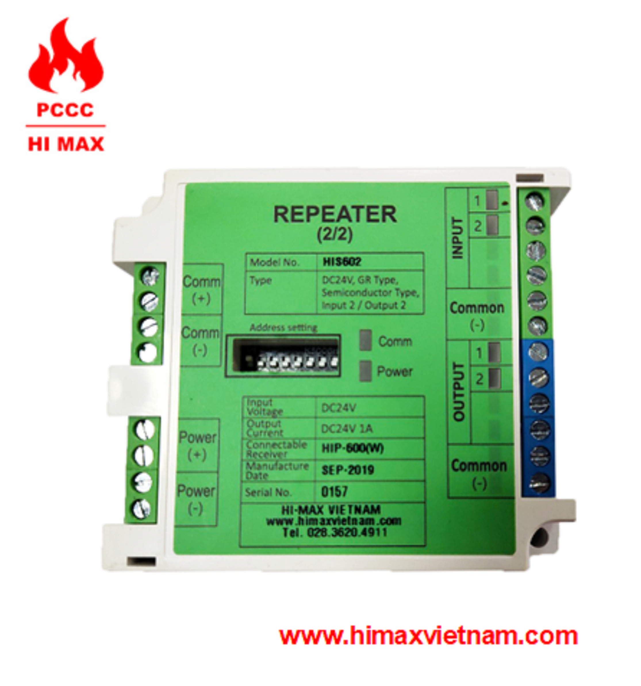 Module 2/2 hi max HIS602