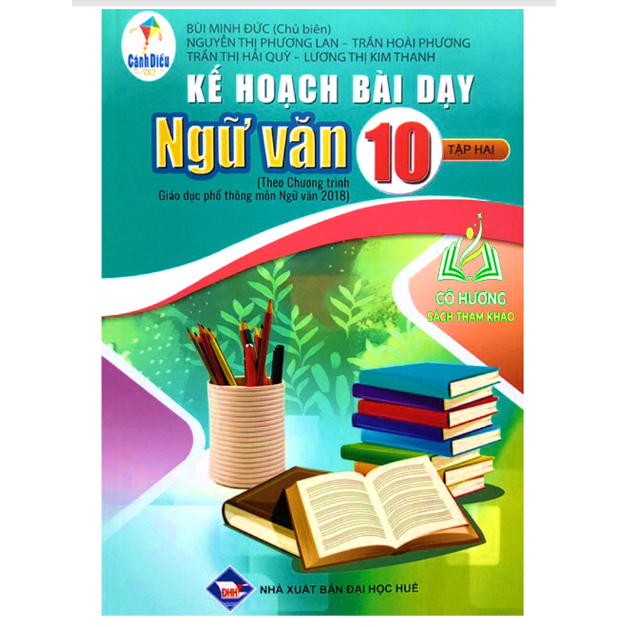 Sách - Combo Kế hoạch bài dạy Ngữ Văn 10 - Tập 1 + 2 - BT