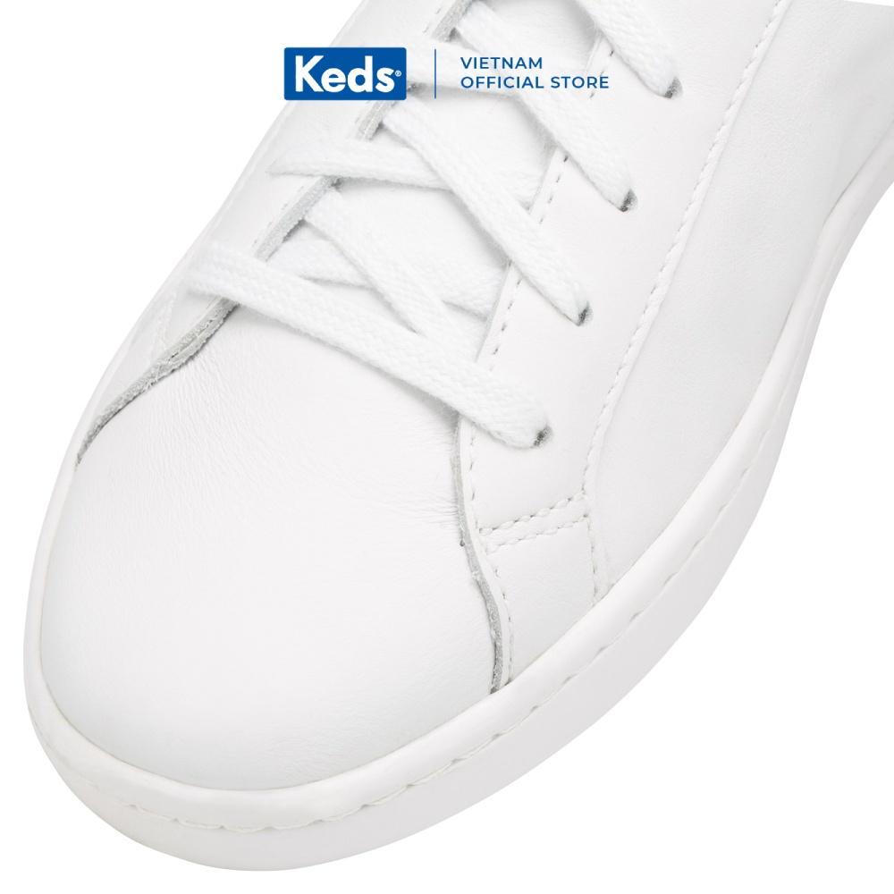 Giày Keds Nữ- Ace Leather White- KD056857