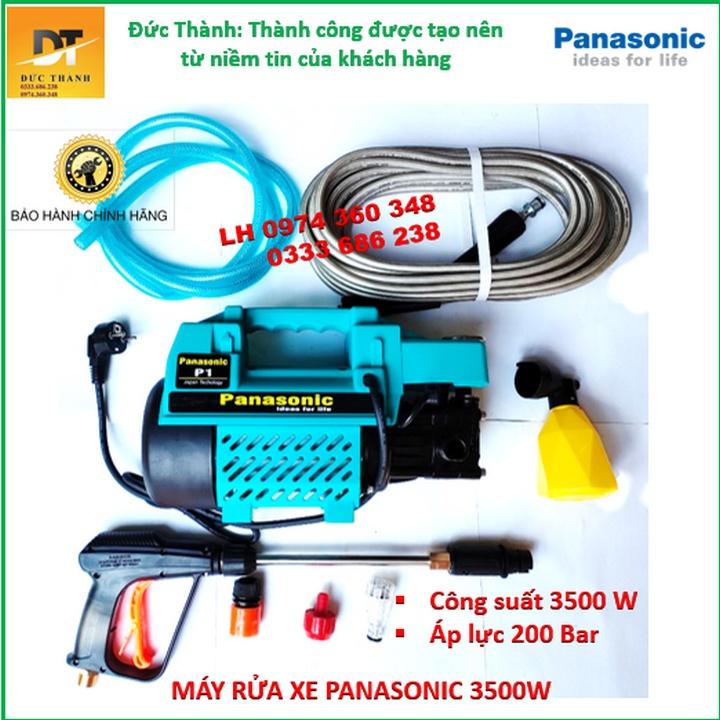 Máy rửa xe PANASONIC 3500W mày xanh