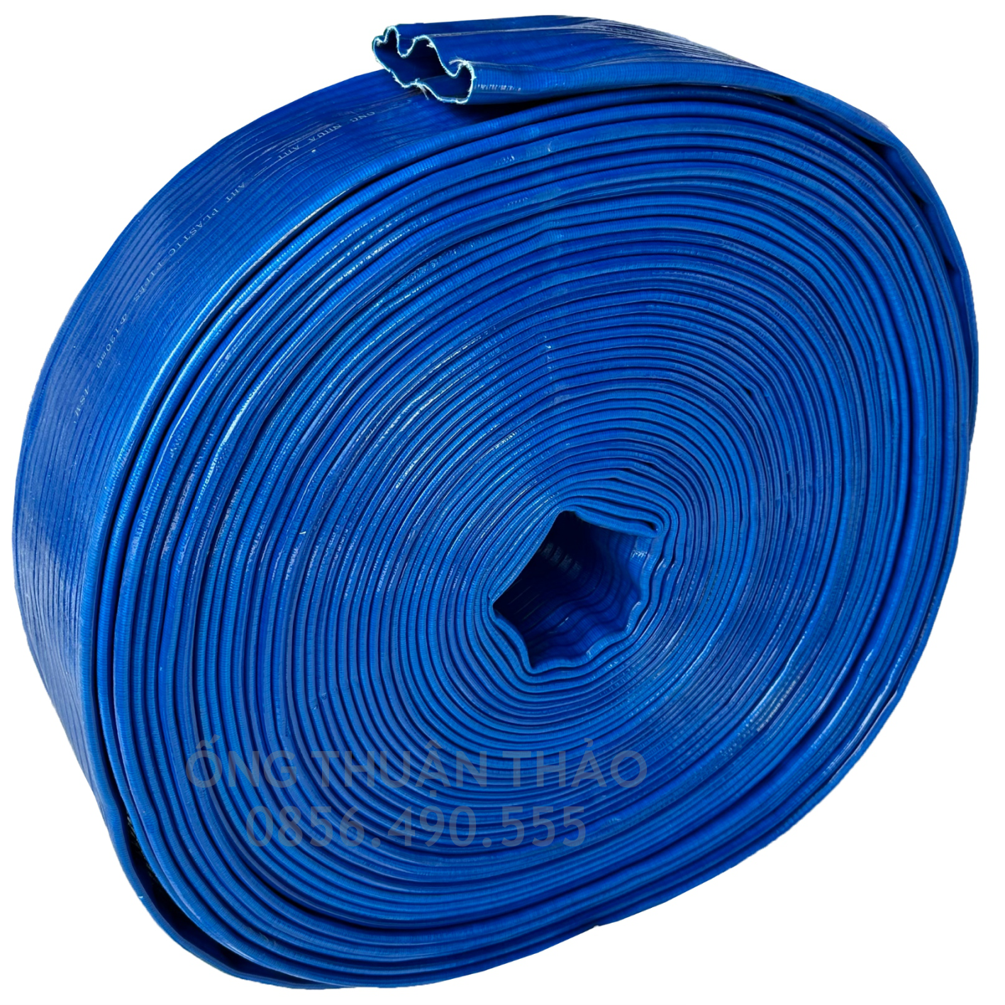 Ống bạt gân sần phi 120MM cuộn 20M - Ống bạt tải cát sỏi  thuận thảo