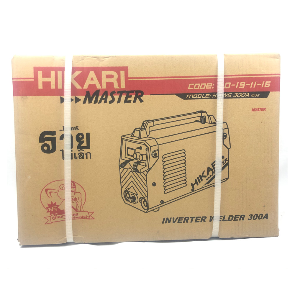 Máy Hàn Que - Tig Hikari Master HJ-WS300A Mos - Máy Hàn Que Tig Có Chức Năng Hàn Vật Liệu Mỏng Dưới 1MM, Áp Dụng Trong Xây Dựng Và Đời Sống, Công Nghệ Thái Lan - Hàng Chính Hãng