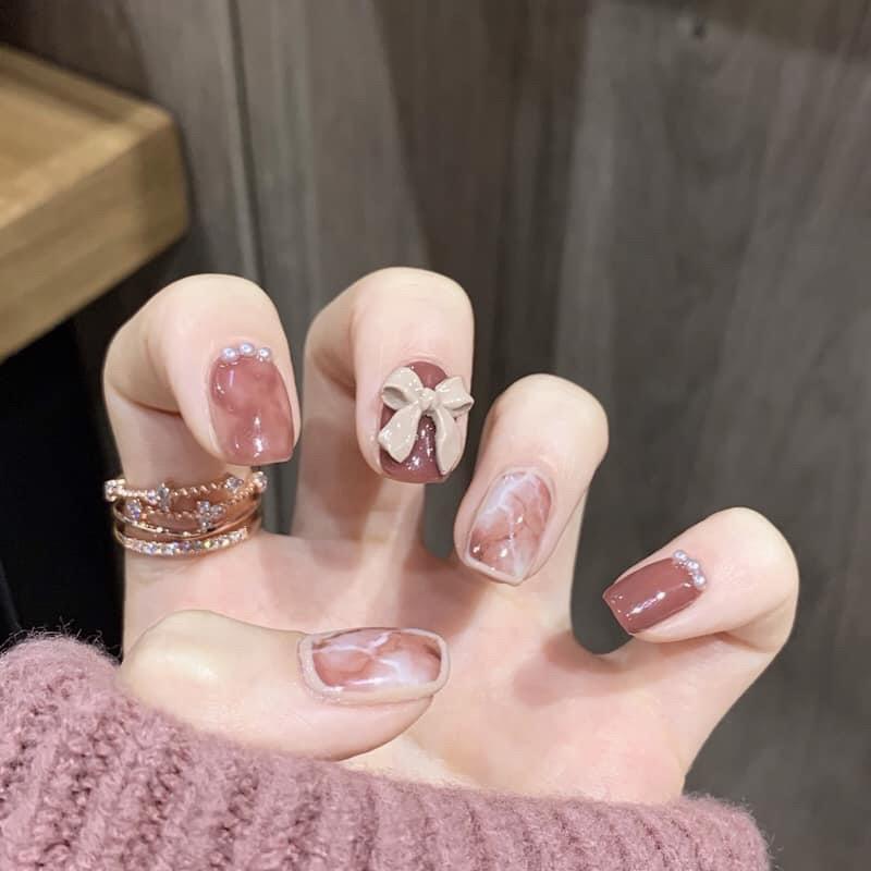 khuôn nơ làm nail các mẫu