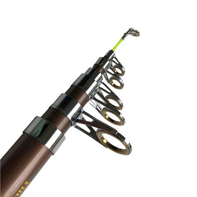 Bộ cần câu rút 3m máy yumoshi lc 7000 tặng kèm phụ kiện