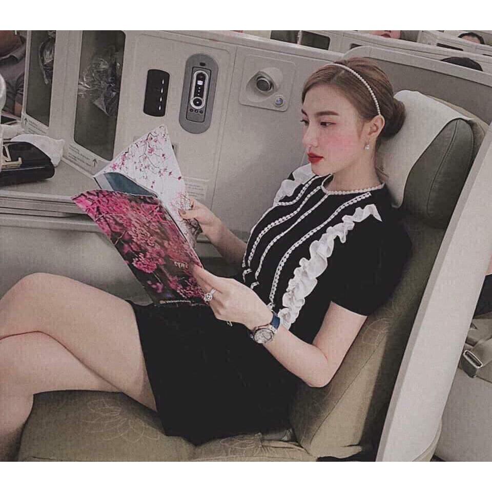 Bờm tóc đính ngọc nhân tạo