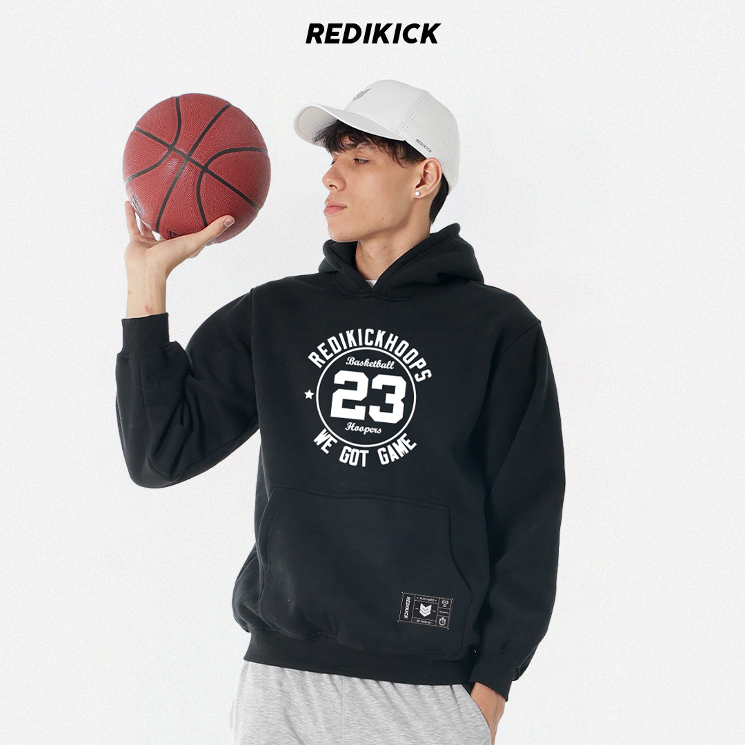 Áo Hoodie Redikick WGG nỉ bông Unisex dày dặn chơi bóng rổ tennis tập gym chạy bộ - A23019