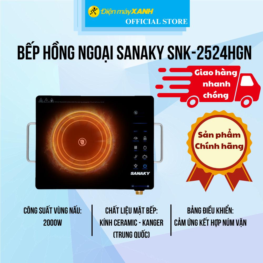 Bếp hồng ngoại Sanaky SNK-2524HGN - Hàng Chính Hãng