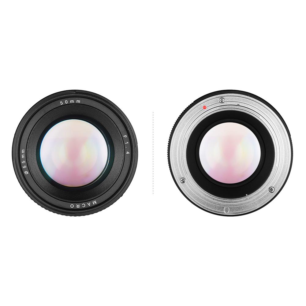 50mm f/1.4 Large Aperture Portrait Manual Focus Camera Lens Low Dispersion for Sony E Mount A7 A7M2 A7M3 NEX 3 5N 5R 5T