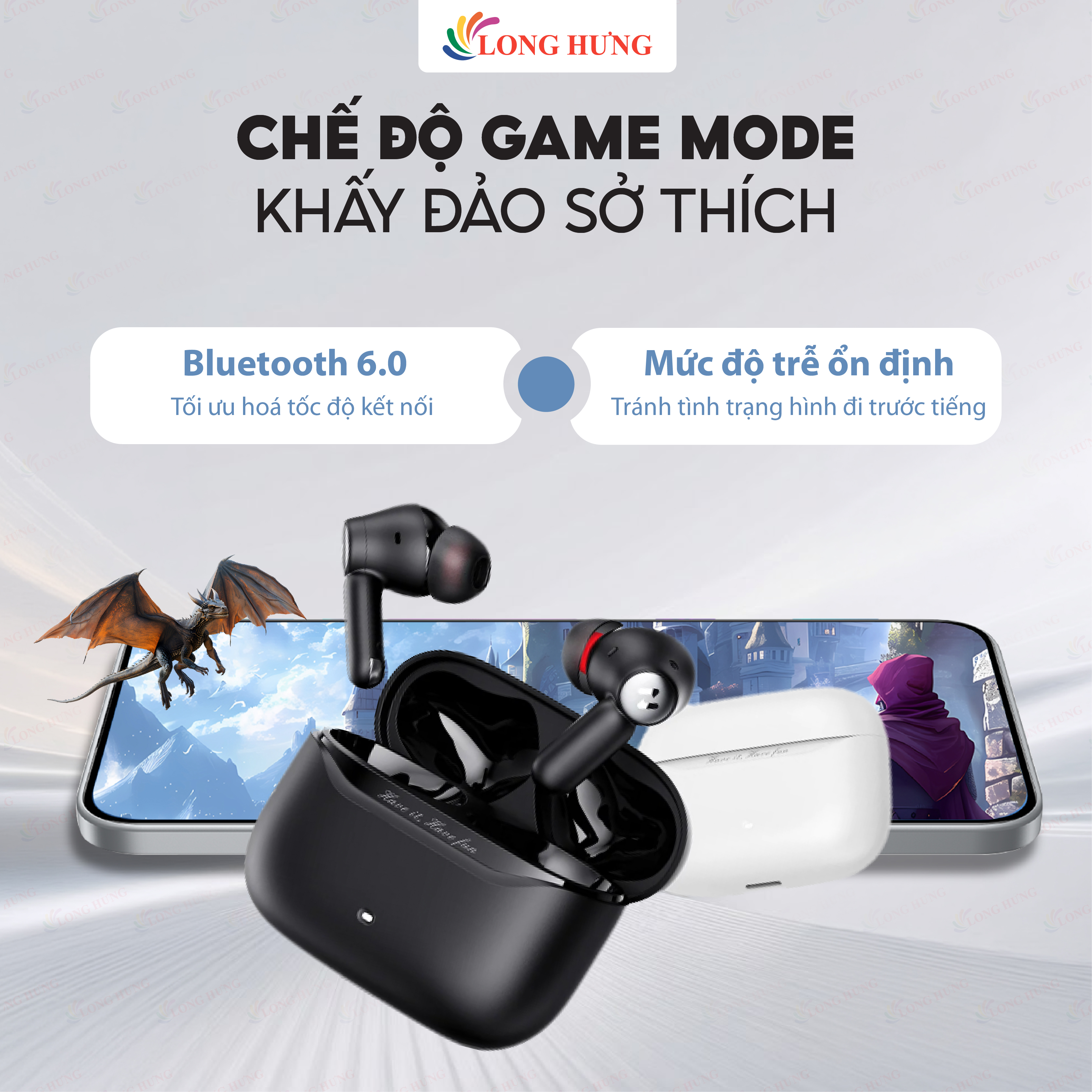 Tai nghe Bluetooth True Wireless Havit Space NC01T TW991 Pro - Hàng chính hãng