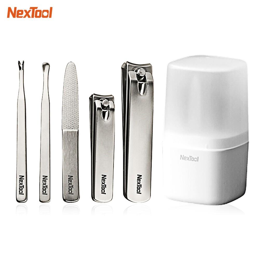 Bộ Dụng Cụ Làm Móng Nextool Bằng Thép Không Gỉ Kèm Hộp Đựng