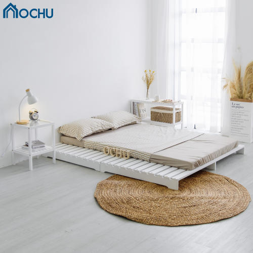 Giường Ngủ Pallet Gỗ Thông OCHU - Pallet Bed - White