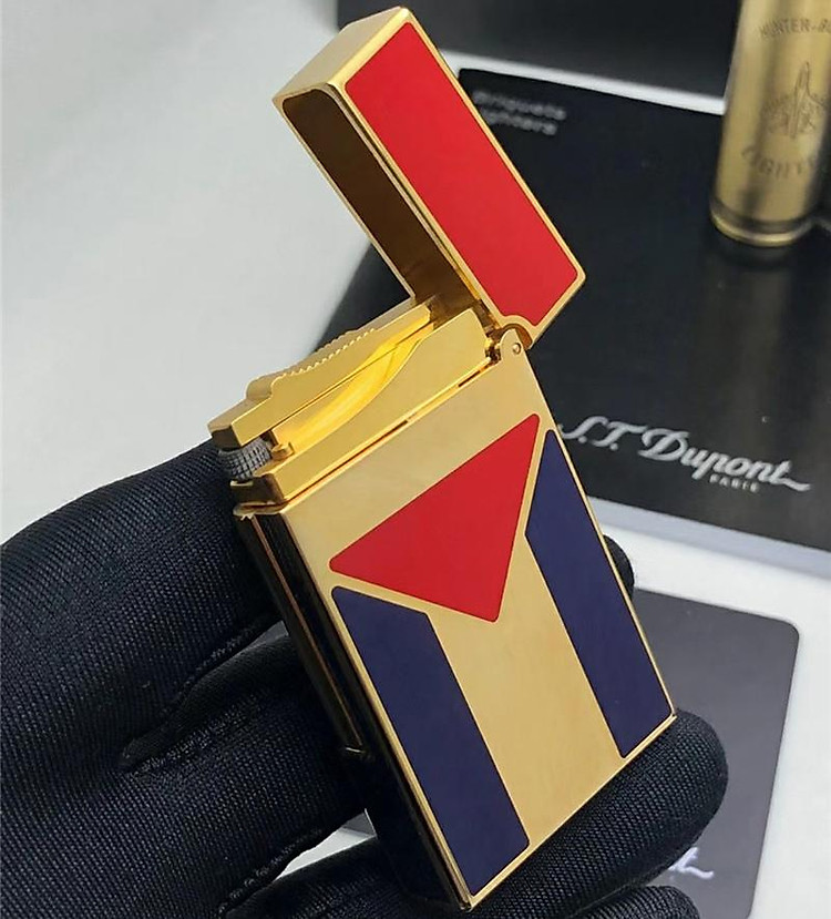 Vỏ Hột Quẹt Bật Lửa Gá Đá DP017 Sơn Mài Họa Tiết Sang Trọng Nổi Bật