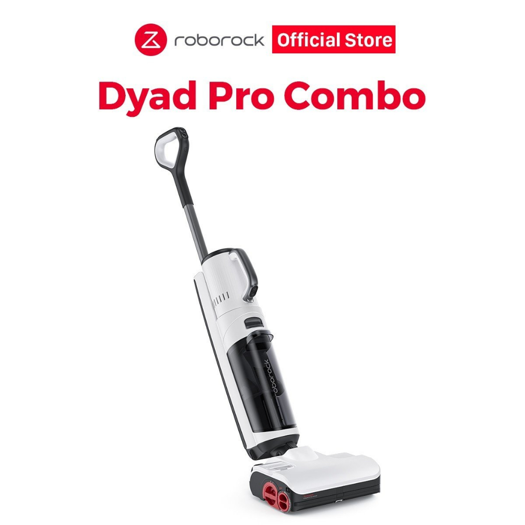 Máy Lau Nhà Kiêm Máy Hút Bụi Cầm Tay 5 Trong 1 Roborock Dyad Pro Combo Lực hút 17000PA - Hàng Chính Hãng