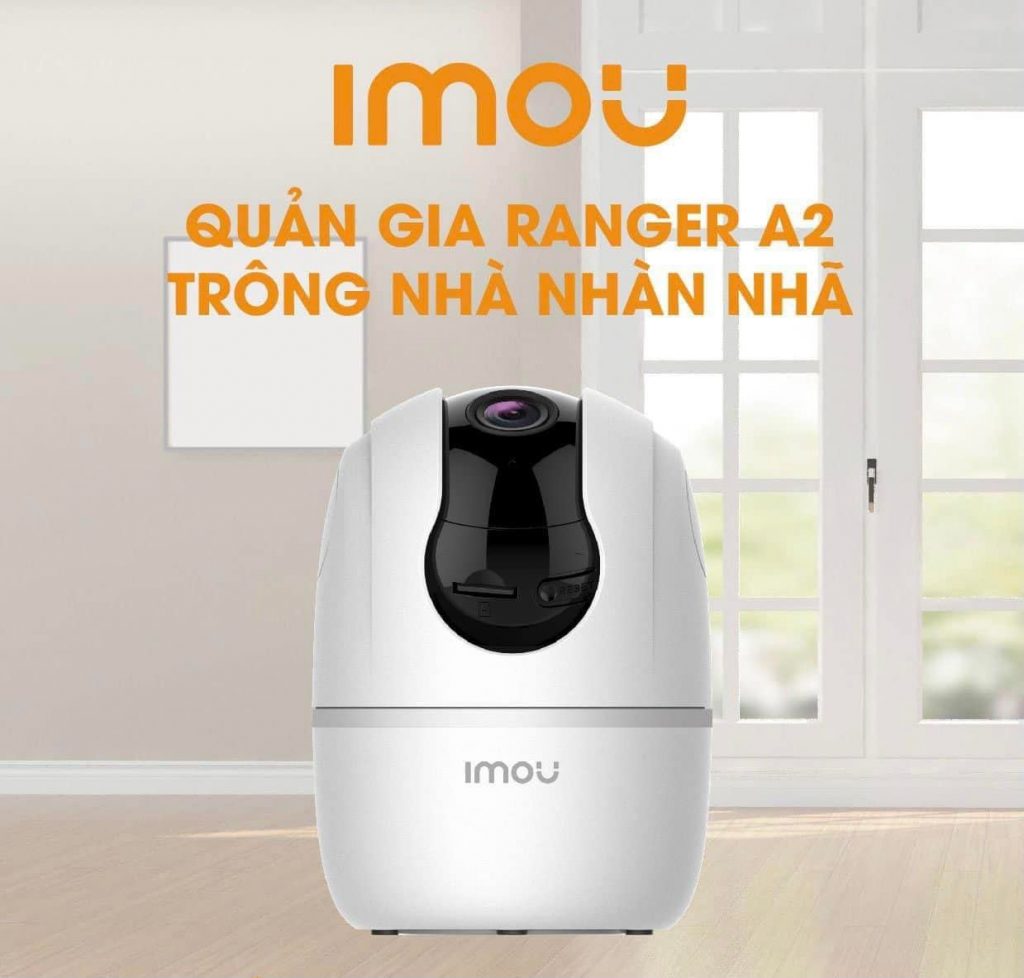 Camera Wifi Trong Nhà Xoay 360 IMOU RANGER A2 4MP Sắc Nét - Hàng chính hãng