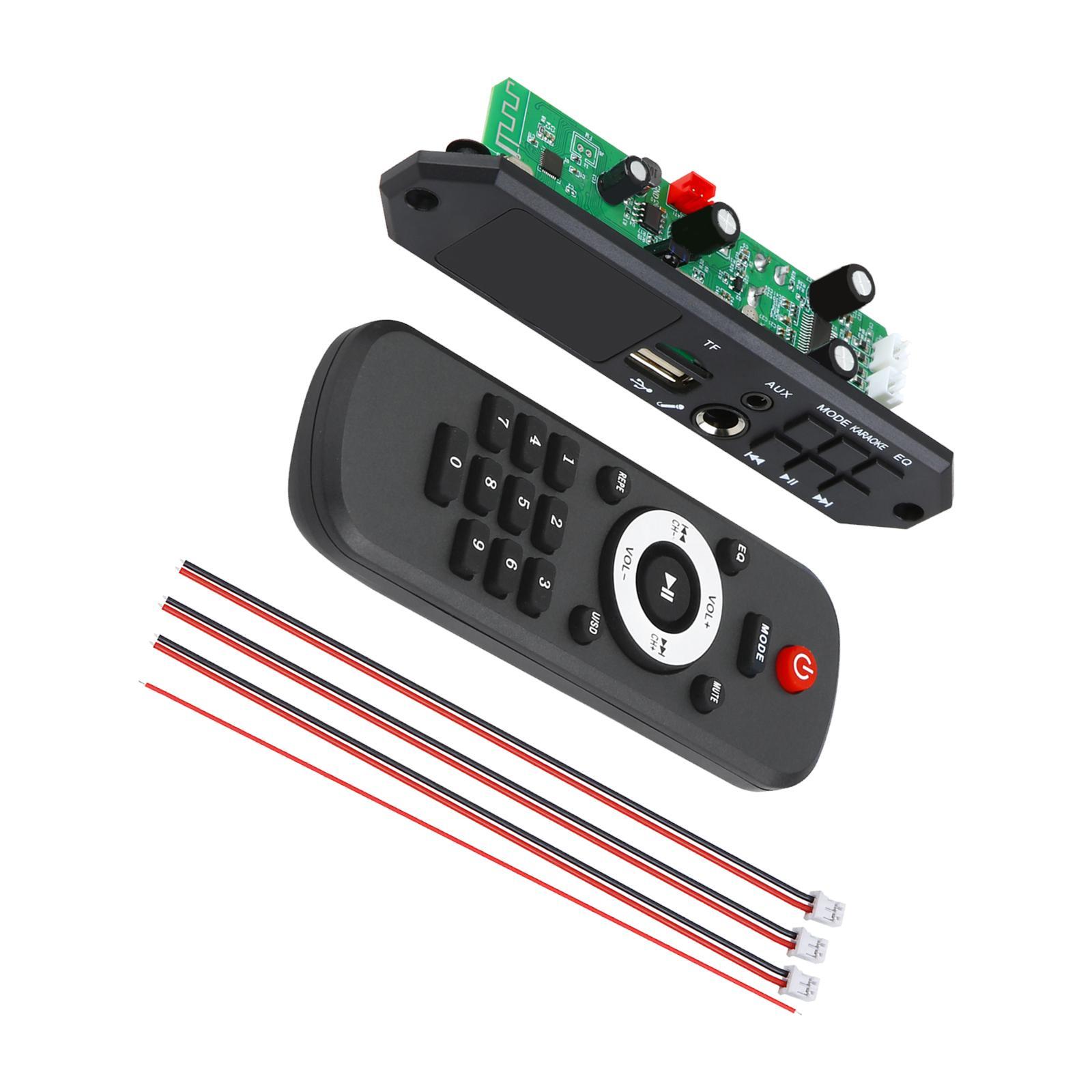 Board  Call Recording for Car Amplifier Remote Control USB TF