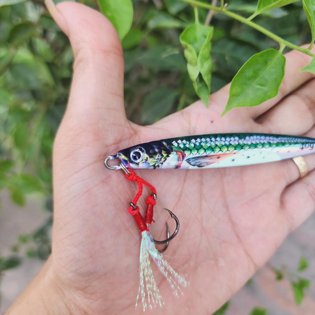 Mồi Câu Jig Vip 1 Mồi câu Lure thu hút mồi tốt....