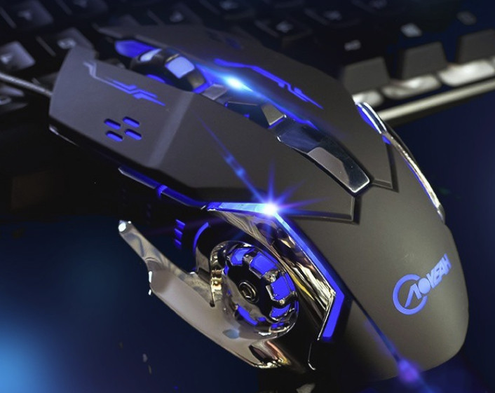 Chuột Gaming Mouse Thông Minh Có Đen Led