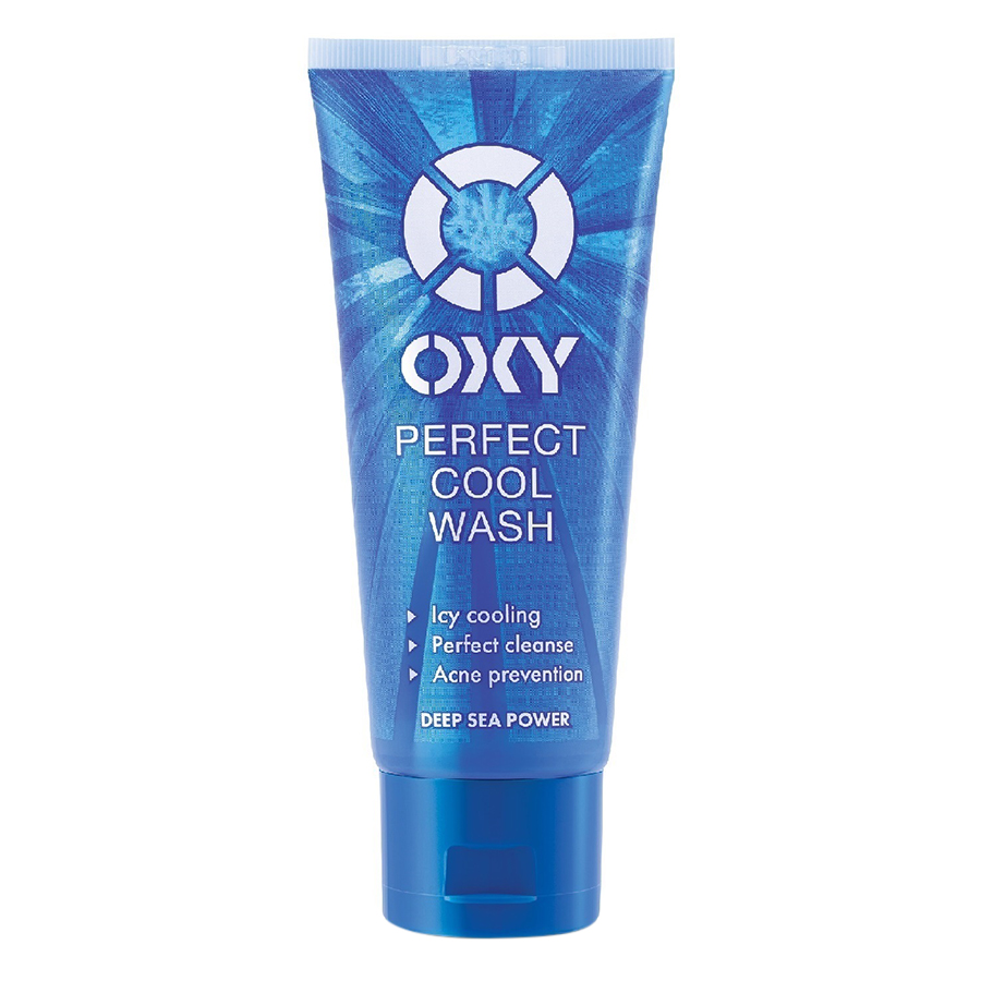 Gel Rửa Mặt Sạch Nhờn Siêu Mát Lạnh Oxy Perfect Cool Wash (100g)