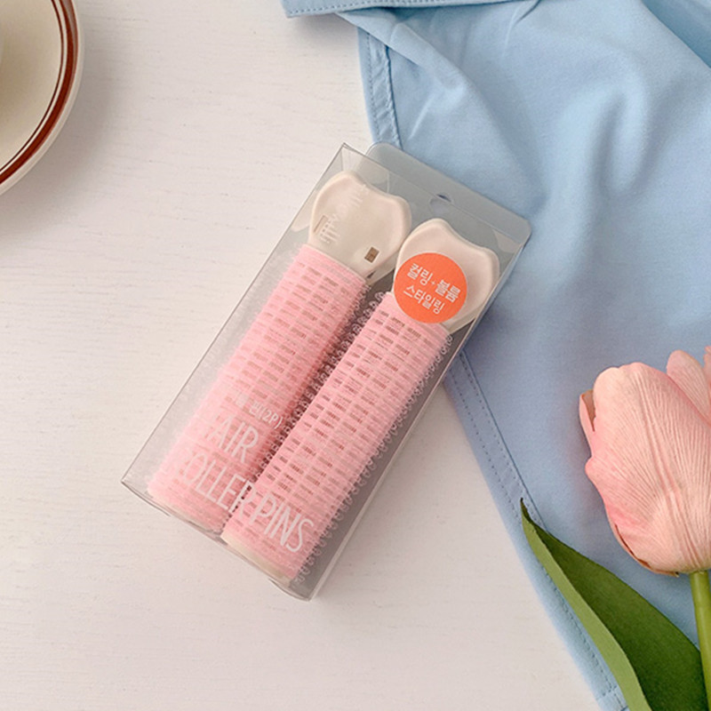 Kẹp phồng chân tóc mái -Lô uốn tự dính mái bay nữ đẹp phong cách Hàn Quốc