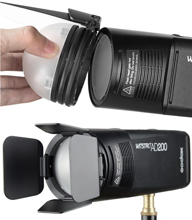 Hình ảnh Bộ tản sáng đèn Flash Godox AK-R1 Hàng Chính Hãng