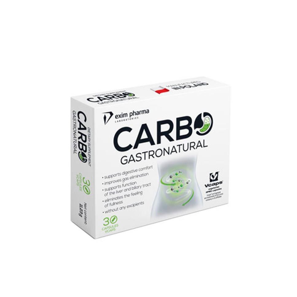 THỰC PHẨM HỖ TRỢ TĂNG CƯỜNG TIÊU HÓA CARBO GASTRONATURAL 60 Viên