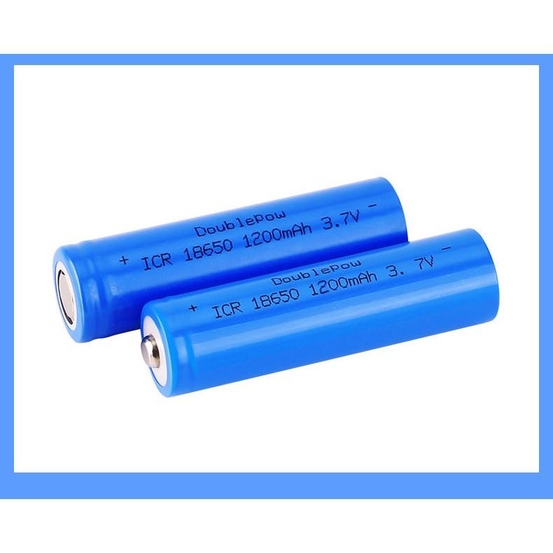 Pin Lithium 18650 1500mah 3.7V Đầu Bằng Loại Tốt Dung Lượng Chuẩn